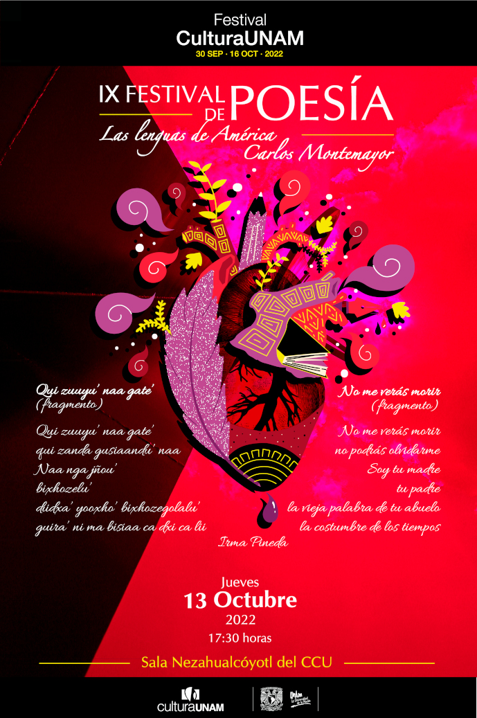 IX Festival de Poesía Las Lenguas de América. Carlos Montemayor